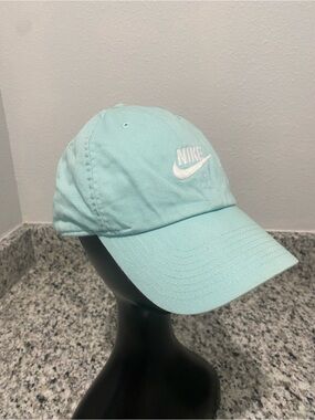 NIKE Heritage 86 Unisex Aqua Cotton Cap | OS